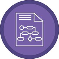 Arrangment Line Multi Circle Icon vector