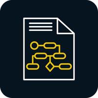 Arrangment Line Red Circle Icon vector