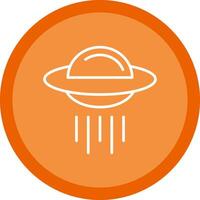 Ovni Line Multi Circle Icon vector