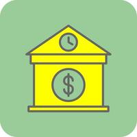 Buy Home Filled Yellow Icon vector