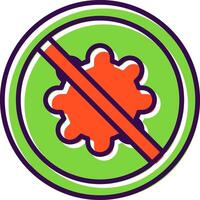 Safety filled Design Icon vector