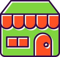 Find A Store filled Design Icon vector