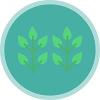Farm Flat Multi Circle Icon vector