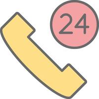 Help Line Filled Light Line Filled Light Icon vector