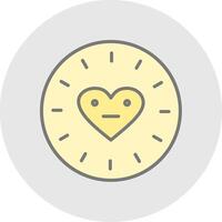 Passion Line Filled Light Icon vector