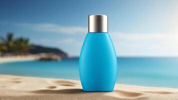 Tropical Shield, High-SPF, Water-Resistant Sunscreen for Ultimate Beach Protection photo