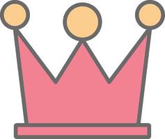 High Quality Content Line Filled Light Icon vector