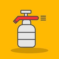 Sprayer Filled Shadow Icon vector