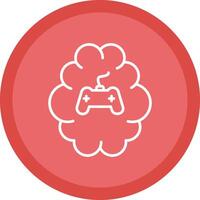 Gaming Line Multi Circle Icon vector