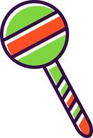 Lollipop filled Design Icon vector