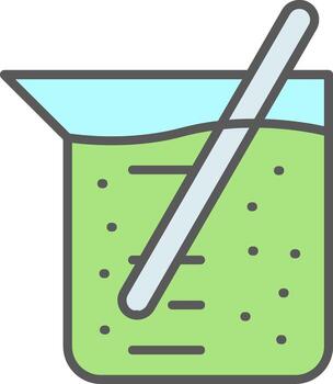 Agitator Line Filled Light Icon vector