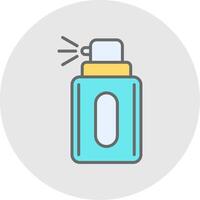 Deodorant Line Filled Light Icon vector