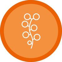 Wattle Line Multi Circle Icon vector