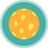 Sponge Flat Multi Circle Icon vector