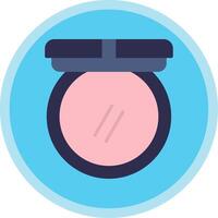 Blush Flat Multi Circle Icon vector