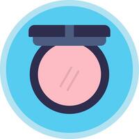 Blush Flat Multi Circle Icon vector