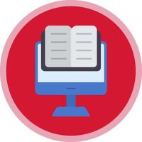 OnFlat Multi Circle Learning Flat Multi Circle Icon vector