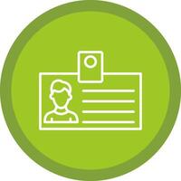 Storage Line Multi Circle Icon vector