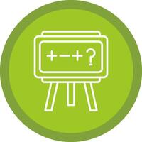 Theory Line Multi Circle Icon vector