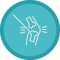 Orthopedics Line Multi Circle Icon vector