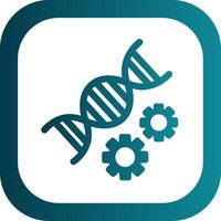 Genetics Glyph Gradient Corner Icon vector