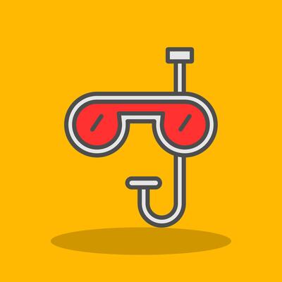 Snorkling Filled Shadow Icon