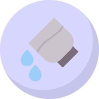 Add Water Flat Bubble Icon vector