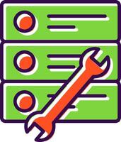 Repair Tool filled Design Icon vector