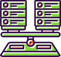 Benchmarking filled Design Icon vector