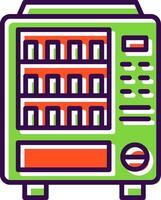 Vending Machine filled Design Icon vector