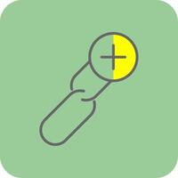 Link Building Filled Yellow Icon vector