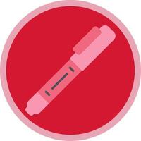 Pen Flat Multi Circle Icon vector