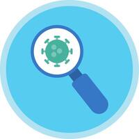 Detection Flat Multi Circle Icon vector