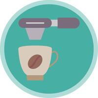 Filter Flat Multi Circle Icon vector