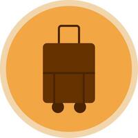 Bag Flat Multi Circle Icon vector