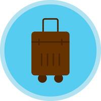 Bag Flat Multi Circle Icon vector