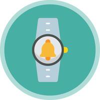 Notification Flat Multi Circle Icon vector