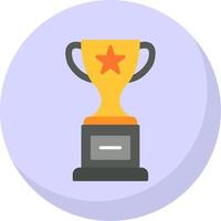 Award Gradient Line Circle Icon vector