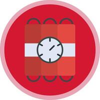 C4 Flat Multi Circle Icon vector
