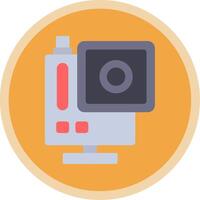 Gopro Flat Multi Circle Icon vector