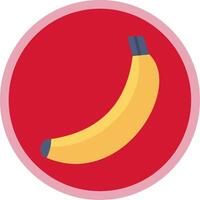 Banana Flat Multi Circle Icon vector