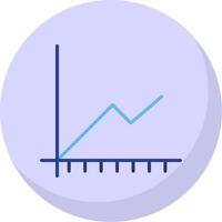 Gradient Line Circle Chart Gradient Line Circle Icon vector