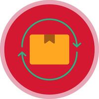 Lifecycle Flat Multi Circle Icon vector