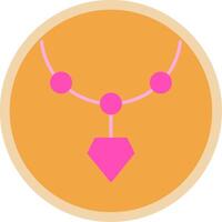 Locket Flat Multi Circle Icon vector