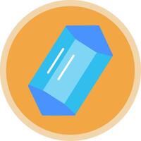 Crystal Flat Multi Circle Icon vector