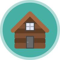 Store Flat Multi Circle Icon vector