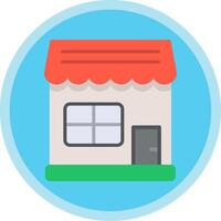 House Flat Multi Circle Icon vector