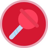 Lollipop Flat Multi Circle Icon vector