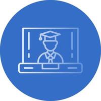 OnFlat Bubble Class Flat Bubble Icon vector