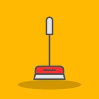 Cleaner Filled Shadow Icon vector